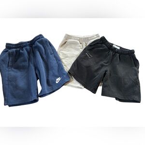 Boys shorts. 2 from Zara size 10. 1 from Nike size Medium